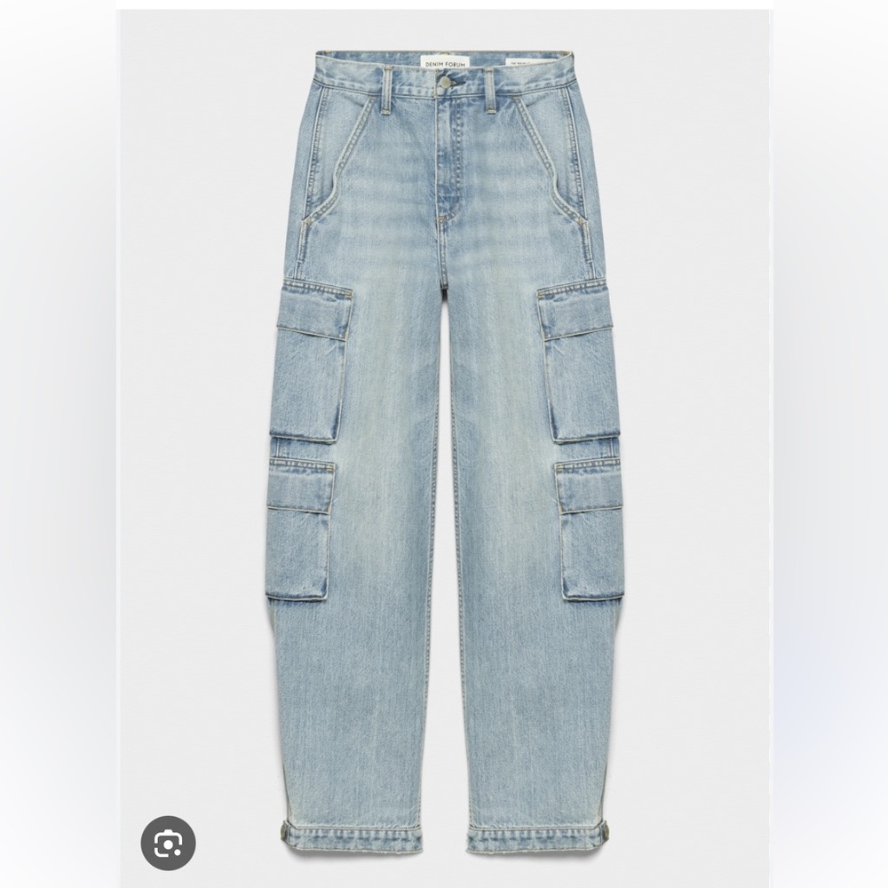 90s Millie high rise cargo jean